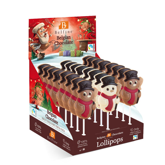 Belfine - Lollipop Snowman Frosty - 2oz