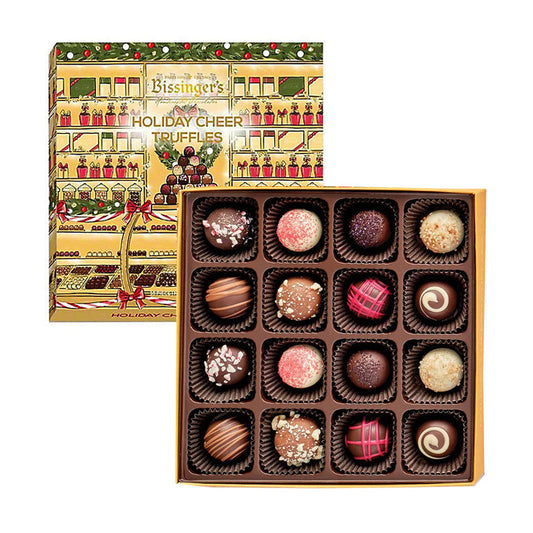 Bissinger's - Christmas - Holiday Cheer Truffles - 16pc 8oz